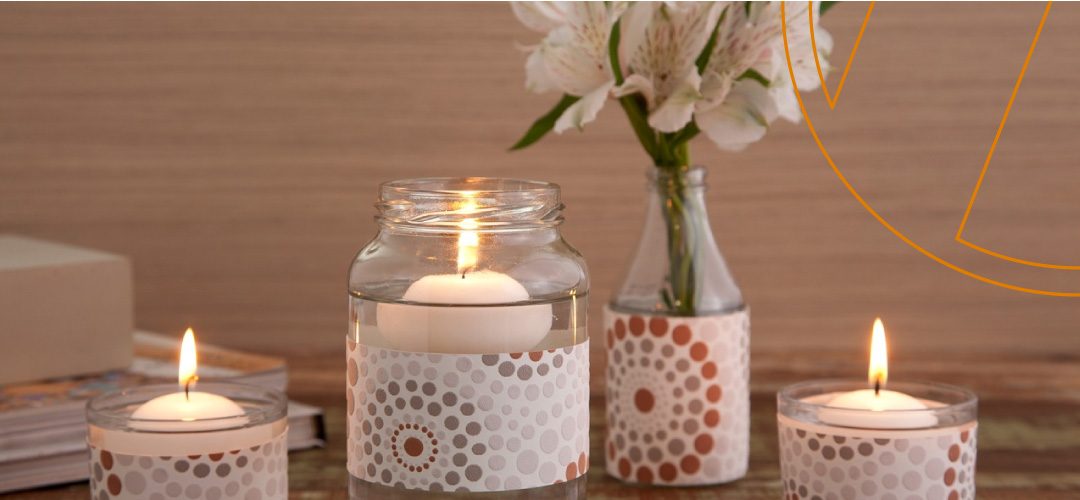 Que tal aprender a decorar com velas?