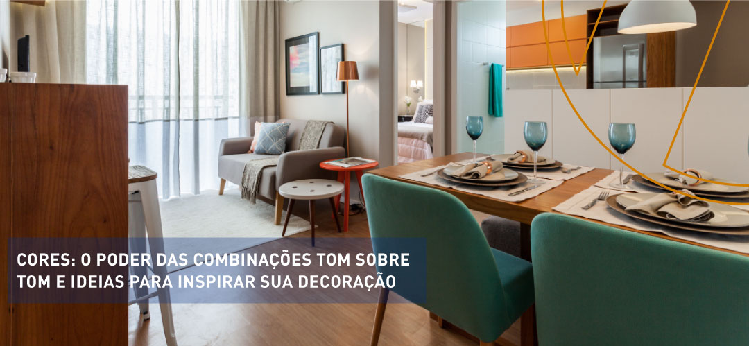 Cores: O poder das combinações tom sobre tom e ideias para inspirar sua decoração